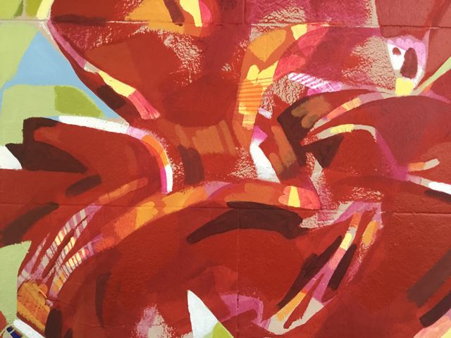 DETALLE MURAL FLORAL