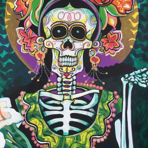 MURAL DE CATRINA MEX