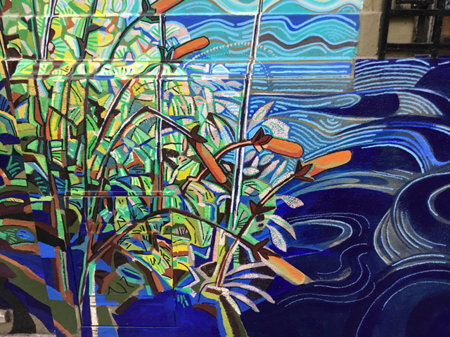 MURAL EXTERIOR BOTANICO (detalle)