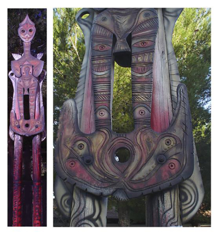 PARQUE ACUATICO - ESCENOGRAFIA - TOTEMS