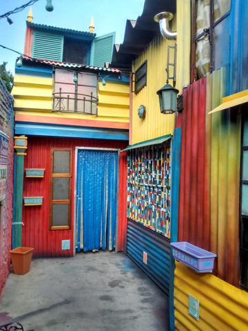 AMBIENTACION ESCENOGRAFICA - LA BOCA 2